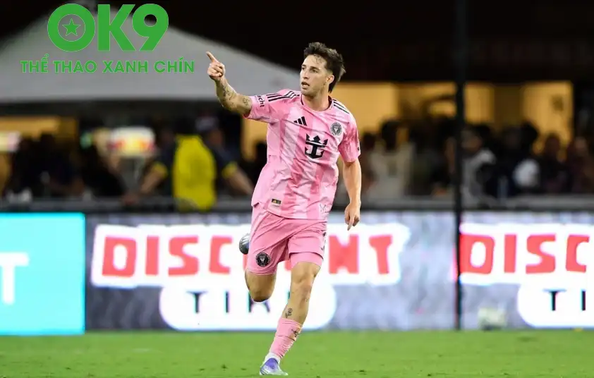 Baltasar Rodríguez lập siêu phẩm gỡ hòa cho Inter Miami (ảnh: MLS).